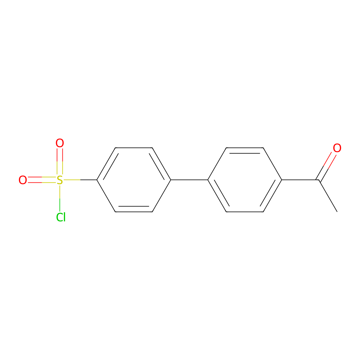 4'-Acetyl-[1,1'-biphenyl]-4-sulfonyl chloride molecular structure, CAS 144006-69-9
