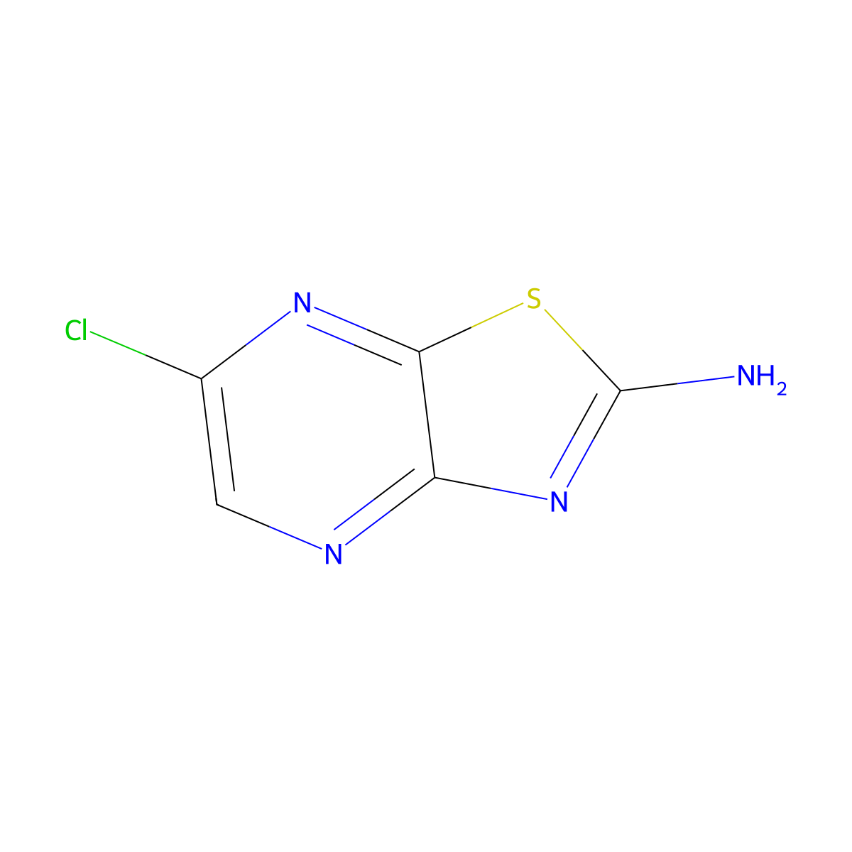 6-Chlorothiazolo[4,5-b]pyrazin-2-amine molecular structure, CAS 1440427-74-6