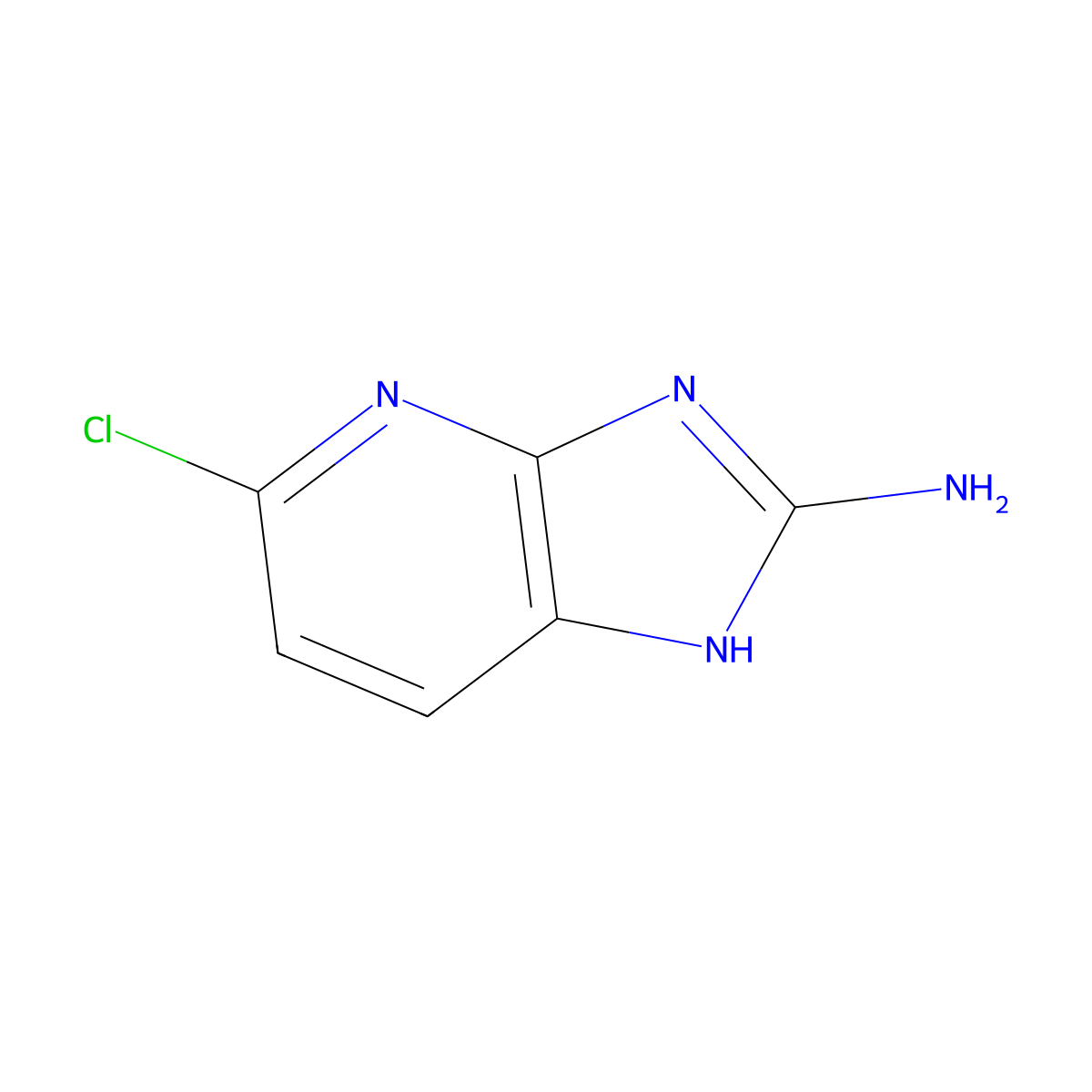 5-Chloro-3H-imidazo[4,5-b]pyridin-2-amine molecular structure, CAS 1440427-87-1