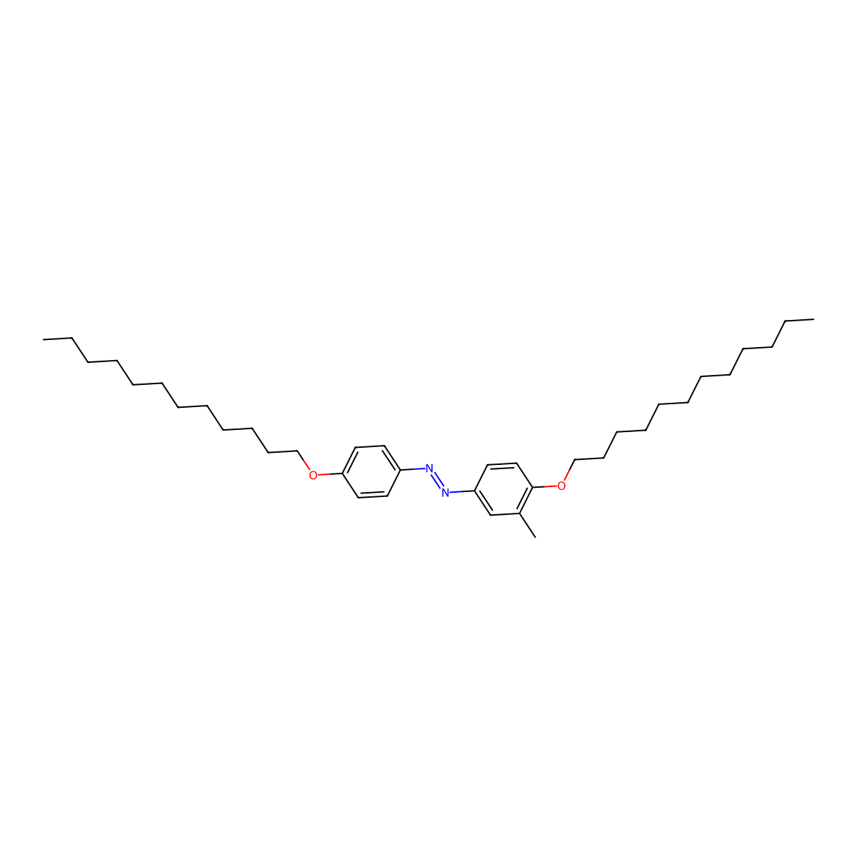 4,4'-Bis(dodecyloxy)-3-methylazobenzene molecular structure, CAS 1440509-01-2