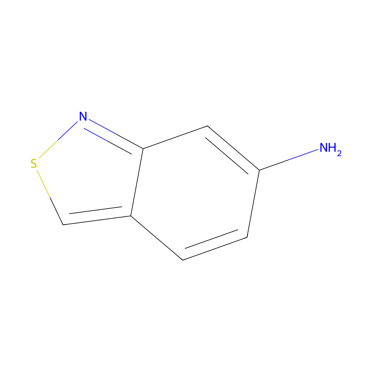 6-Aminobenzo[c]isothiazole molecular structure, CAS 1440512-64-0