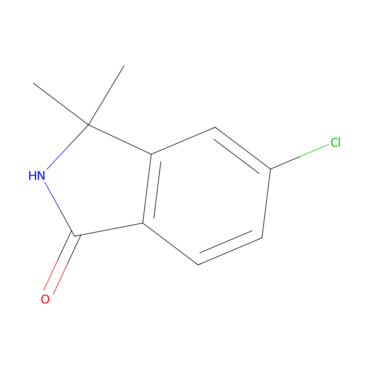 5-Chloro-3,3-dimethylisoindolin-1-one molecular structure, CAS 1440519-63-0
