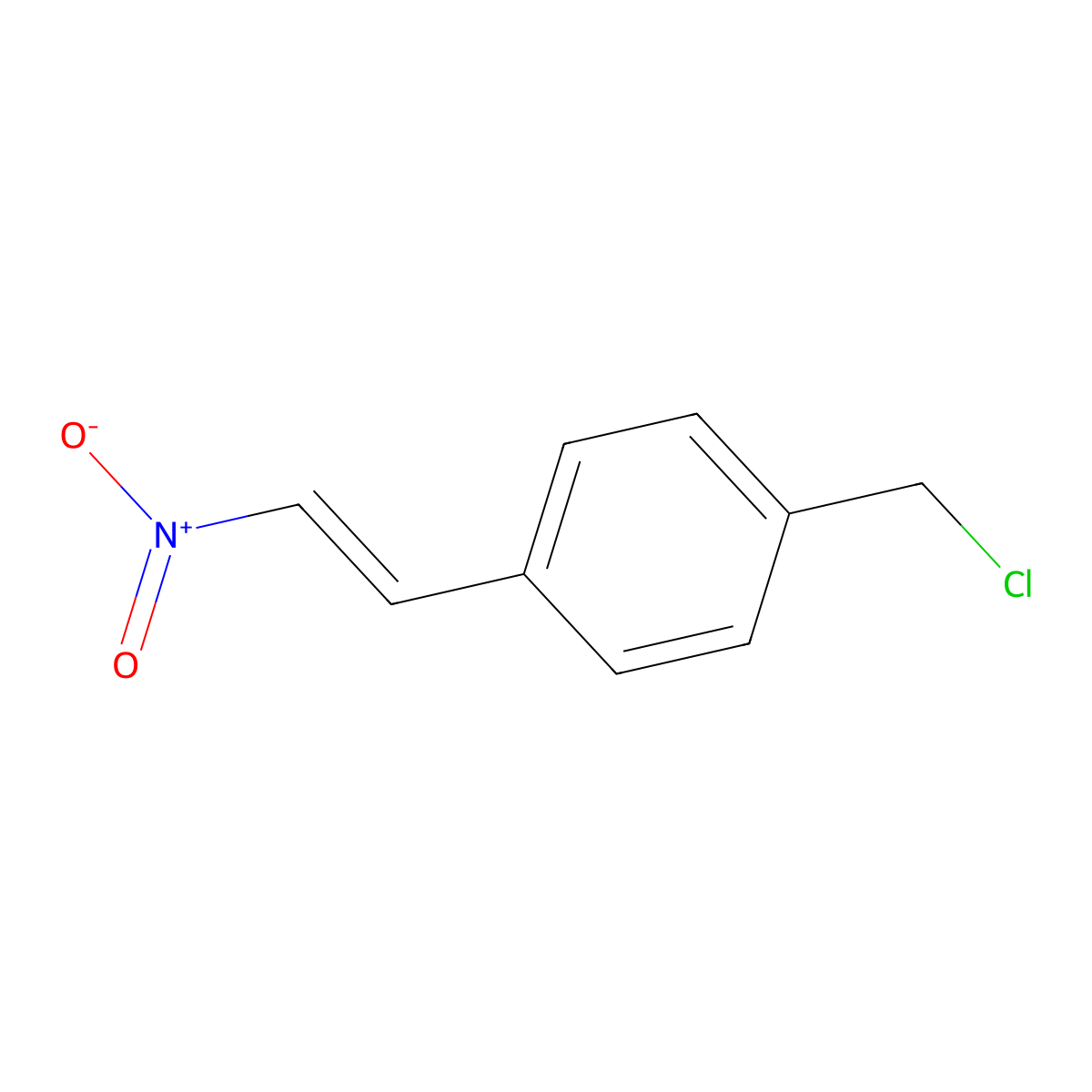 (E)-1-(Chloromethyl)-4-(2-nitrovinyl)benzene molecular structure, CAS 1440549-00-7
