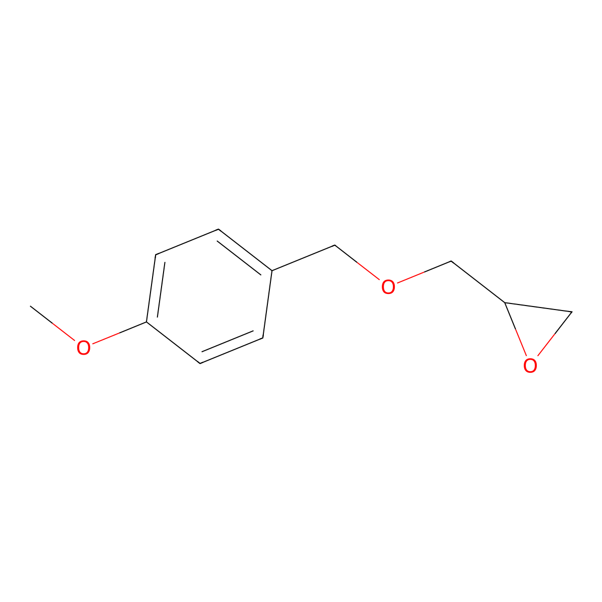 (2S)-2-[(4-methoxyphenyl)methoxymethyl]oxirane molecular structure, CAS 144069-33-0