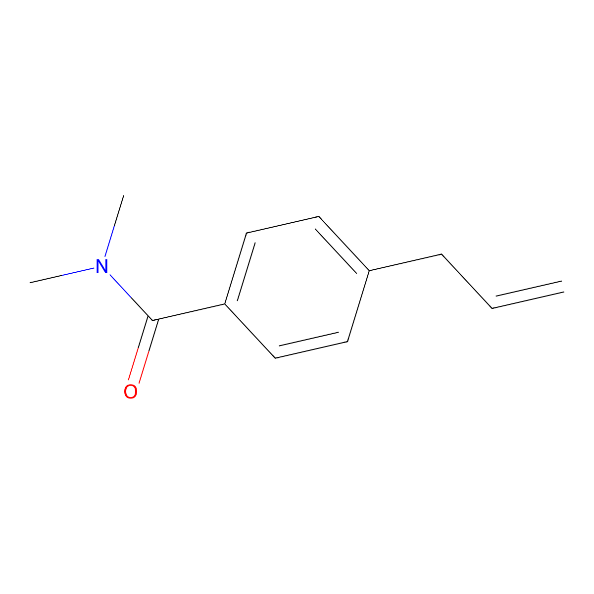 4-Allyl-N,N-dimethylbenzamide molecular structure, CAS 1440774-50-4