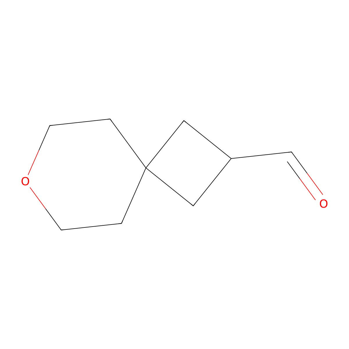 7-Oxaspiro(3.5)nonane-2-carbaldehyde molecular structure, CAS 1440962-03-7