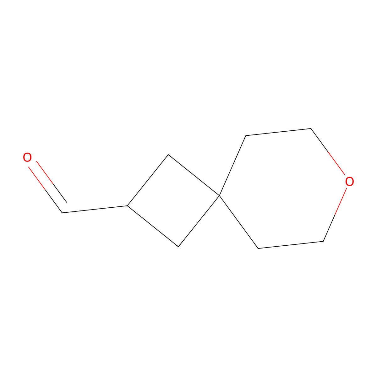 7-Oxaspiro(3.5)nonane-2-carbaldehyde molecular structure, CAS 1440962-03-7