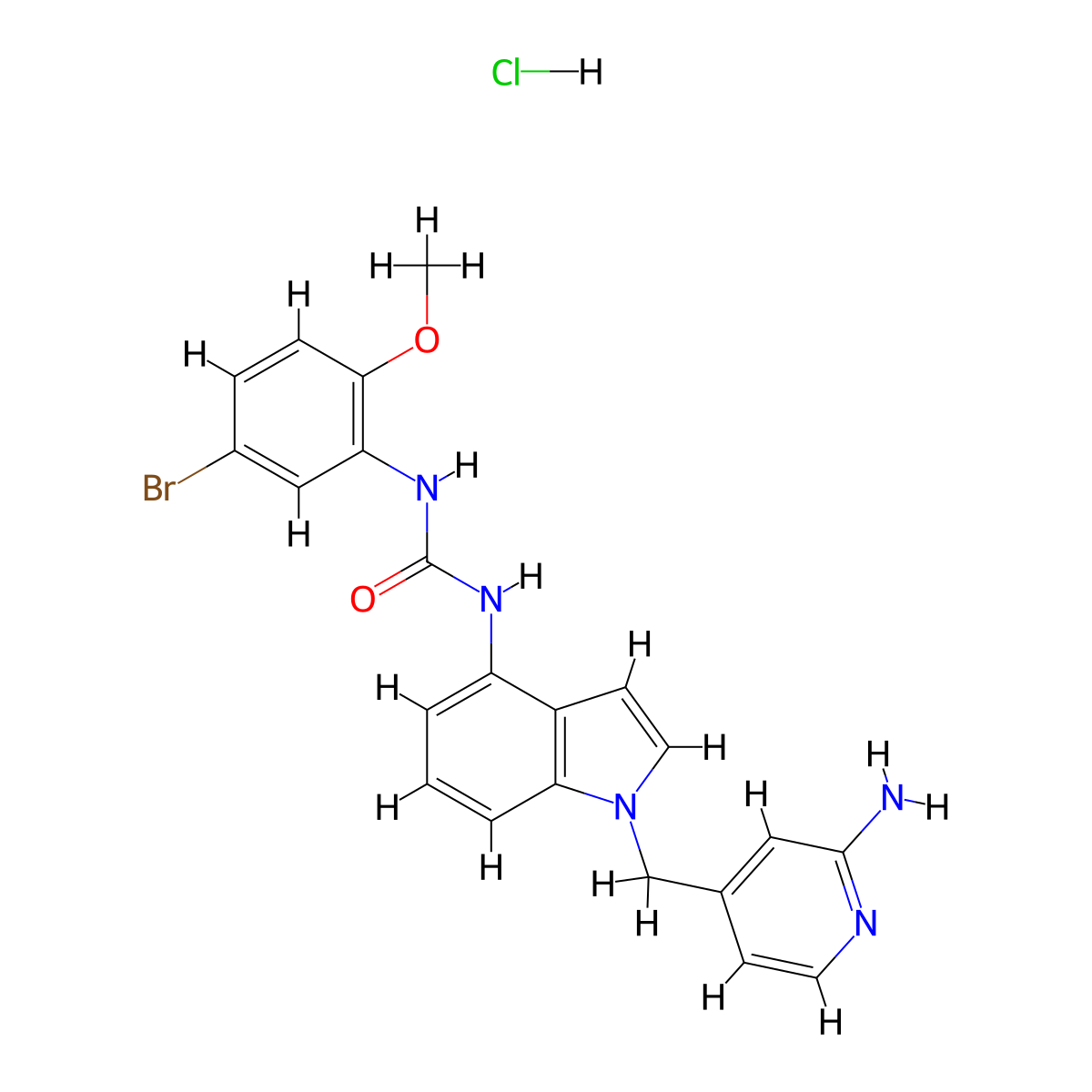 CGI-1842 hydrochloride molecular structure, CAS 1441001-34-8