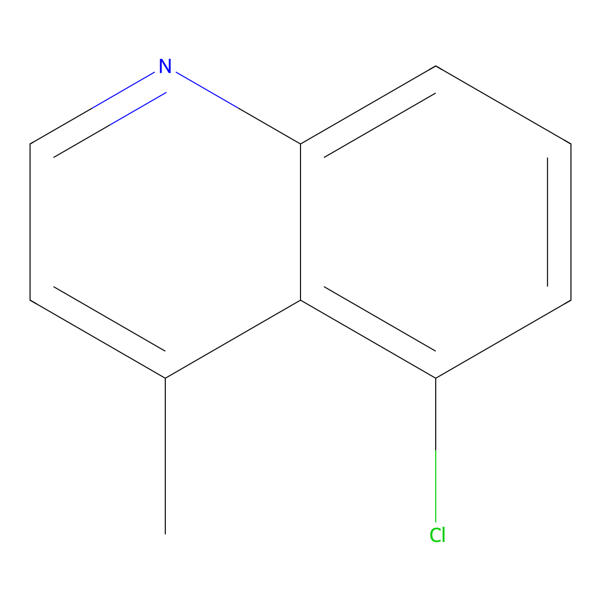 5-Chloro-4-methylquinoline molecular structure, CAS 144147-03-5