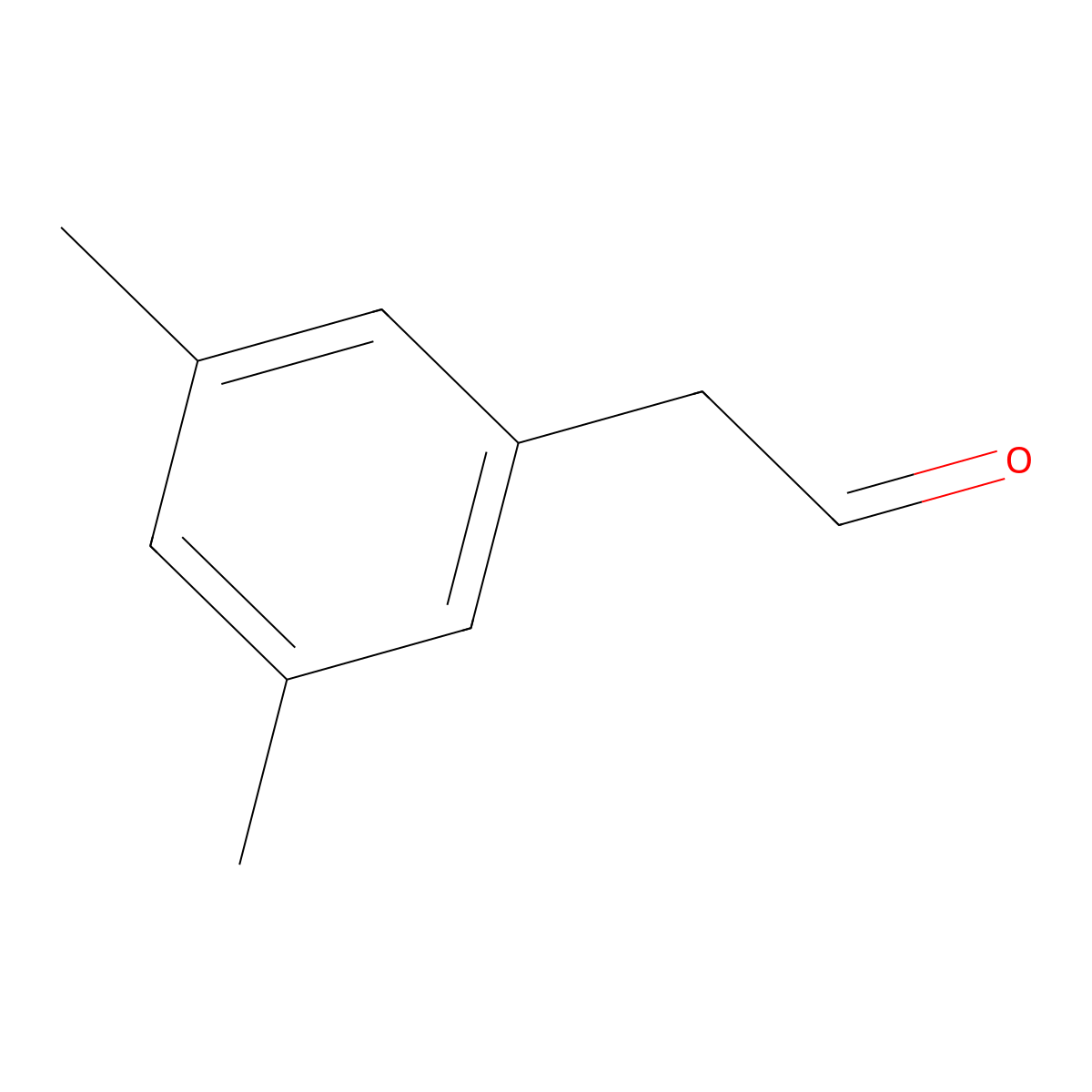 2-(3,5-Dimethylphenyl)acetaldehyde molecular structure, CAS 144164-15-8