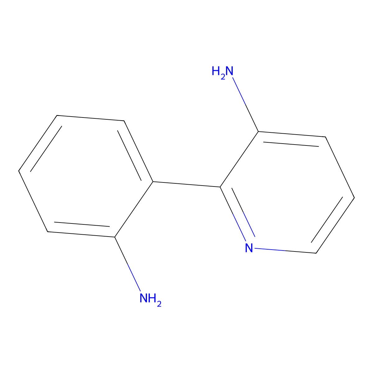 2-(2-Aminophenyl)pyridin-3-amine molecular structure, CAS 144190-32-9