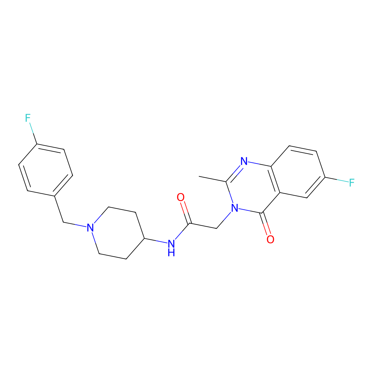 C23H24F2N4O2 molecular structure, CAS 1441902-40-4