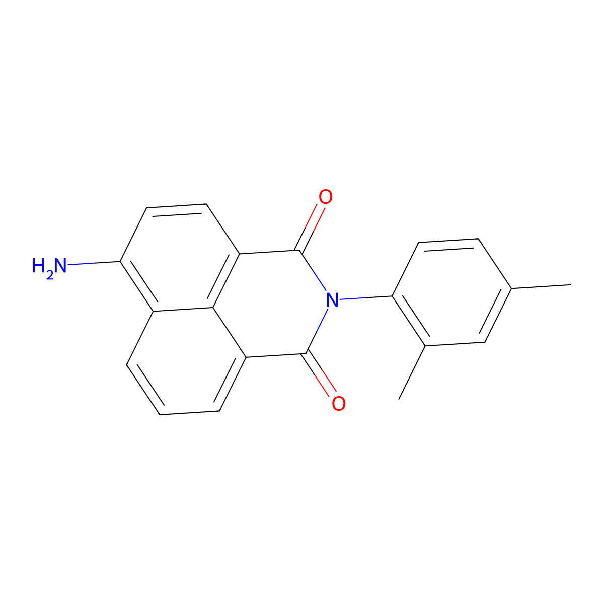 Solvent Yellow 44 molecular structure, CAS 144246-02-6