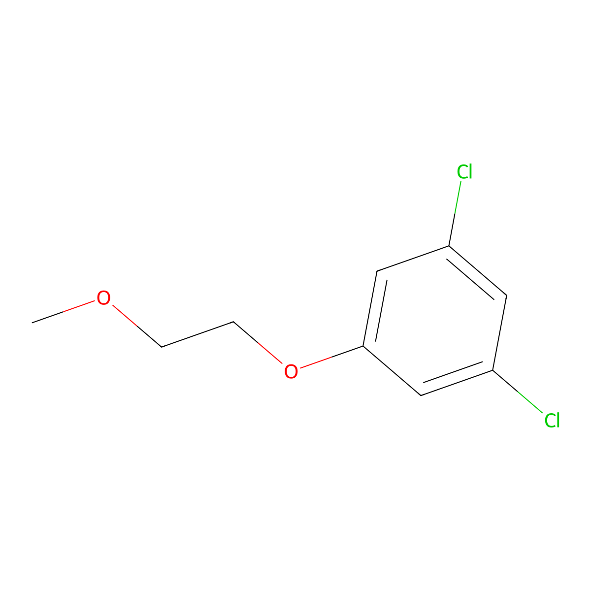 1,3-Dichloro-5-(2-methoxyethoxy)benzene molecular structure, CAS 144255-49-2