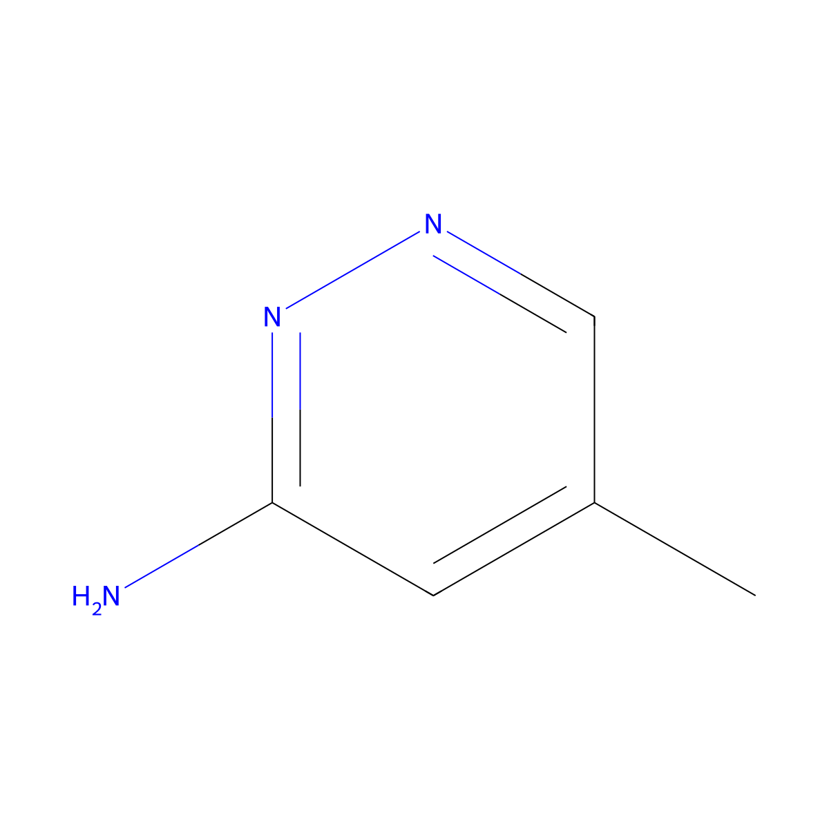 5-Methylpyridazin-3-amine molecular structure, CAS 144294-43-9