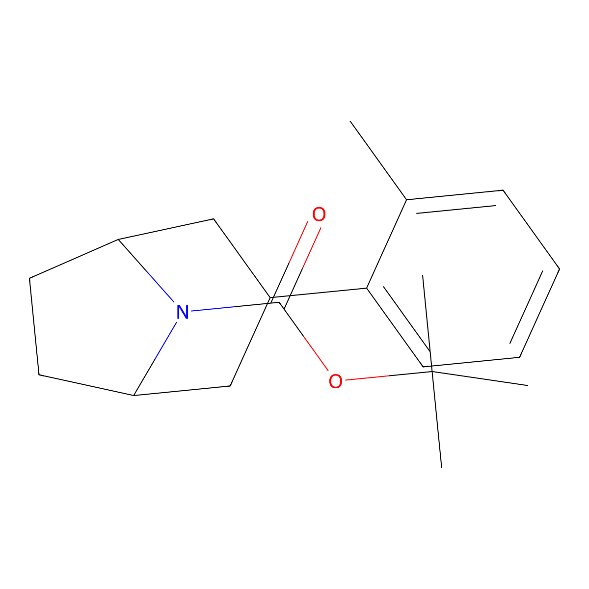 tert-Butyl 3-(o-tolyl)-8-azabicyclo[3.2.1]octane-8-carboxylate molecular structure, CAS 1443133-11-6