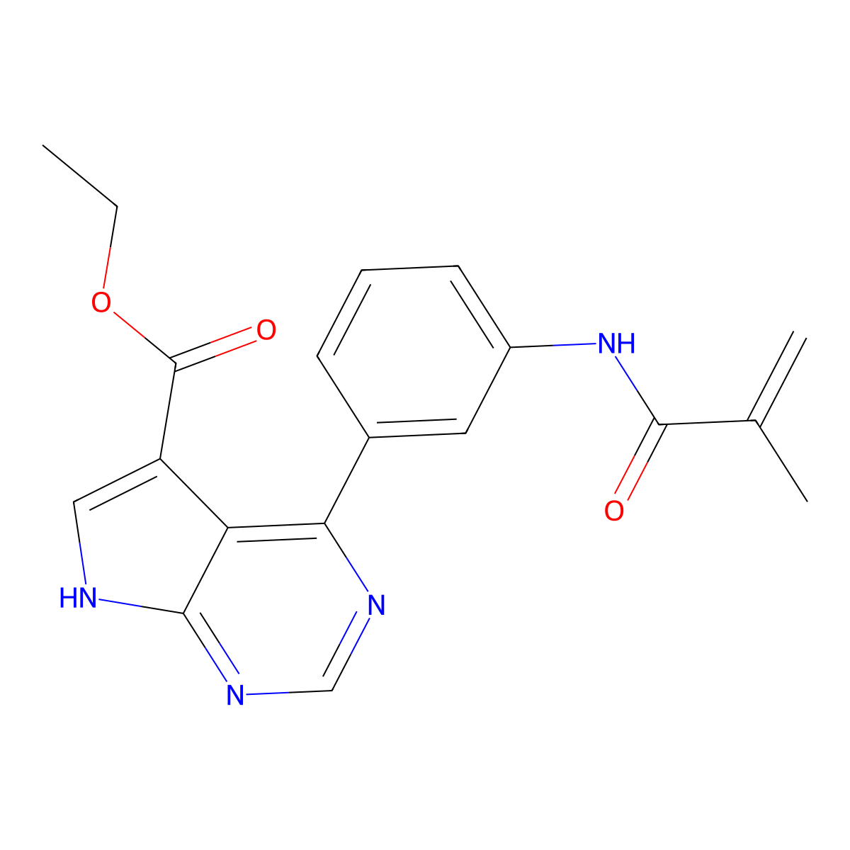 Jak3-IN-6 molecular structure, CAS 1443235-95-7