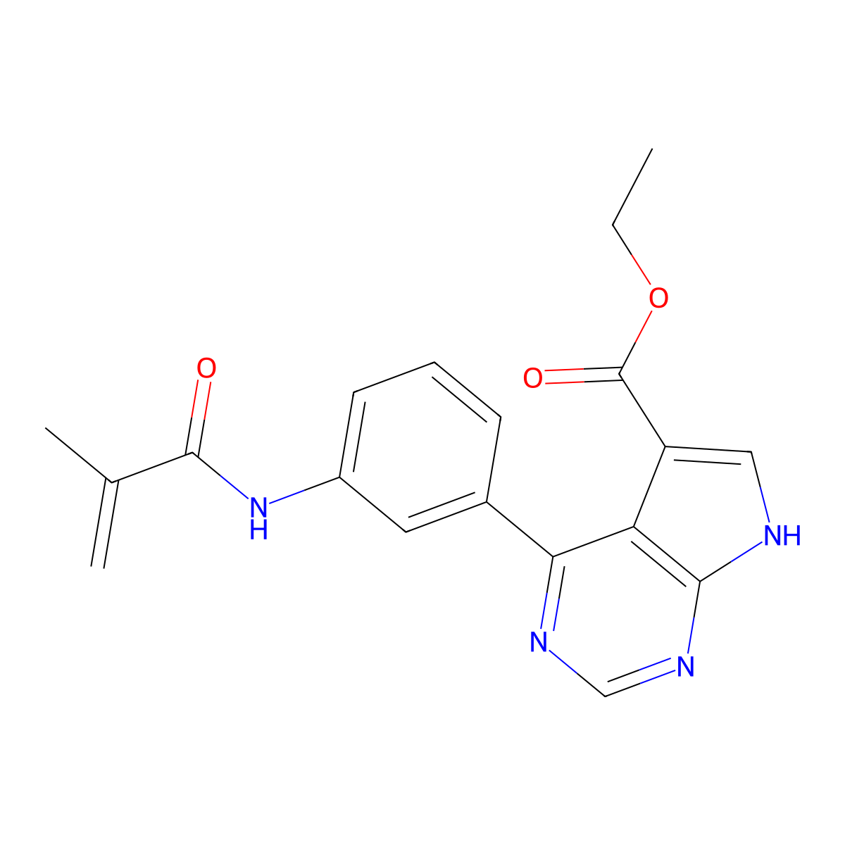 Jak3-IN-6 molecular structure, CAS 1443235-95-7