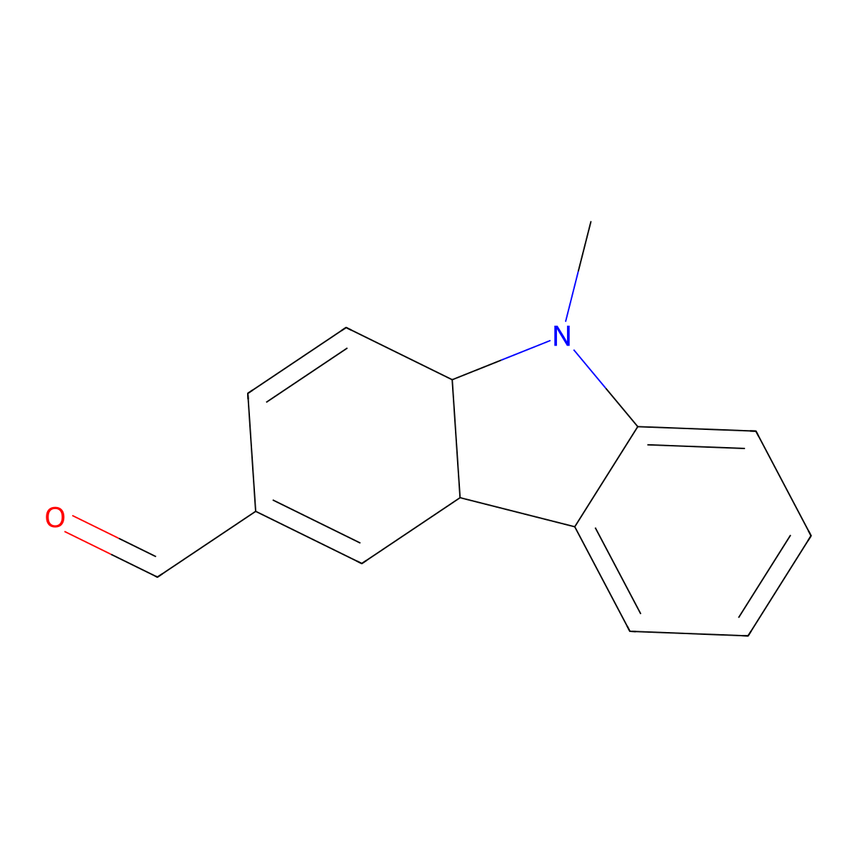 9-methyl-9,9a-dihydro-4aH-carbazole-3-carbaldehyde molecular structure, CAS 1443278-76-9