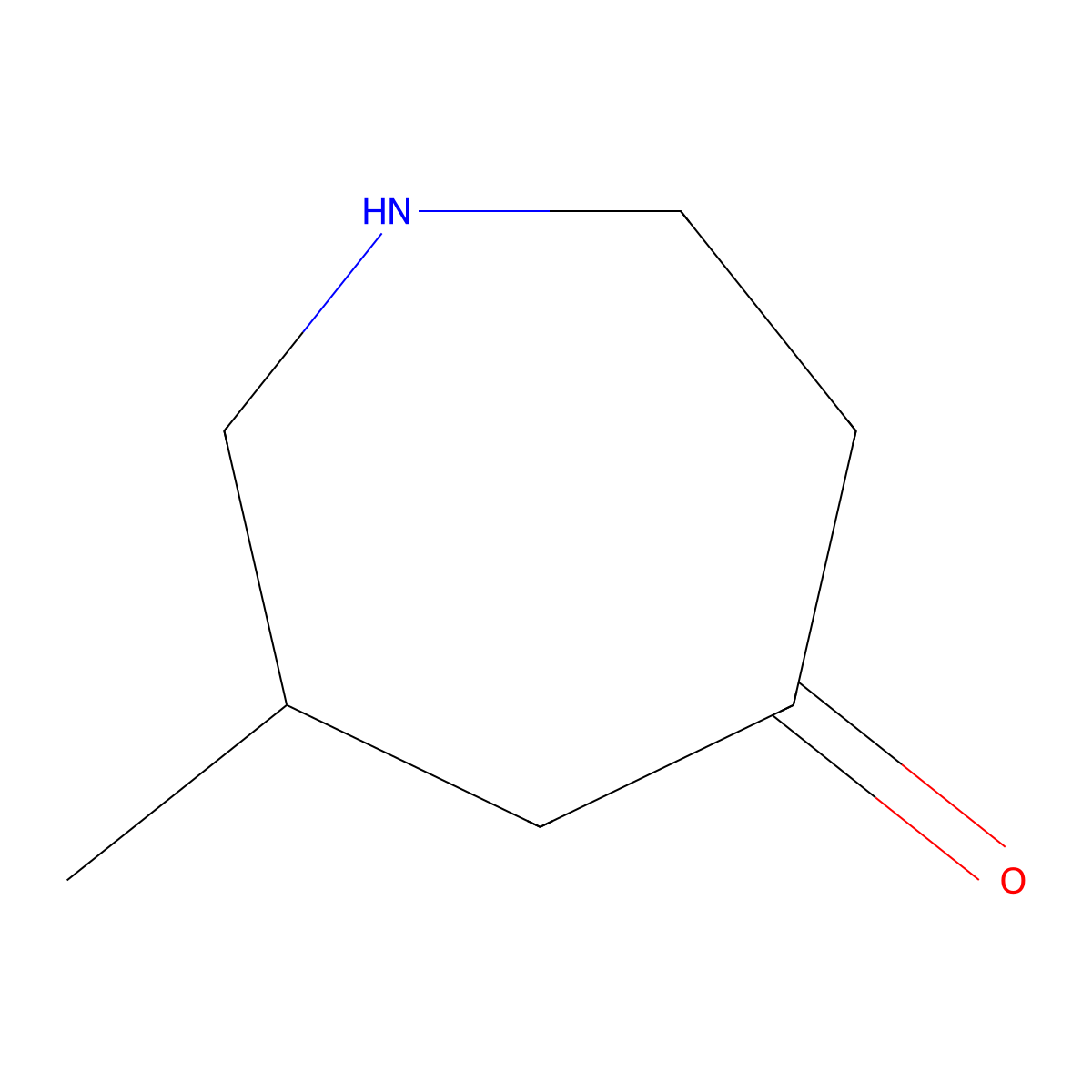 6-Methylazepan-4-one molecular structure, CAS 1443282-67-4