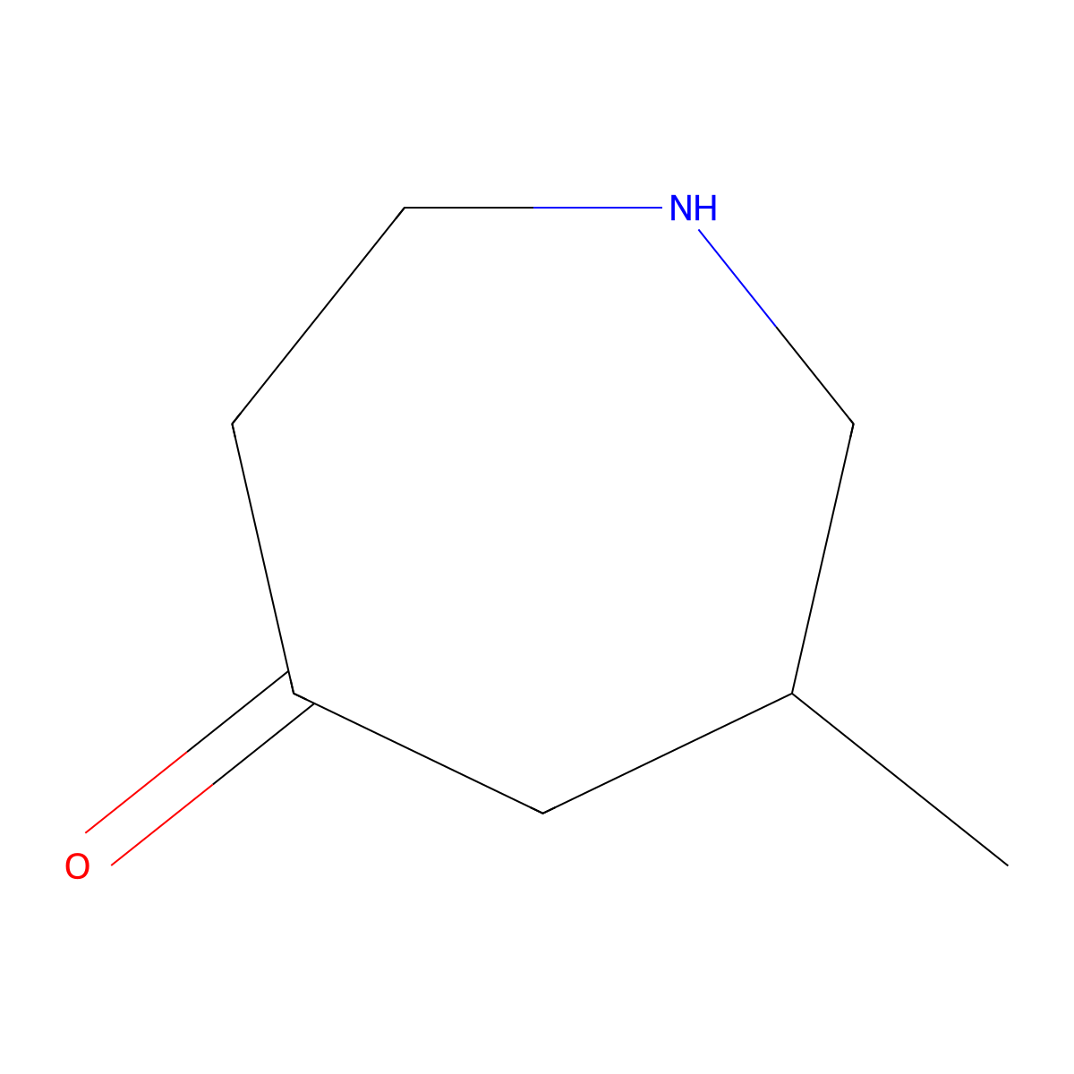 6-Methylazepan-4-one molecular structure, CAS 1443282-67-4