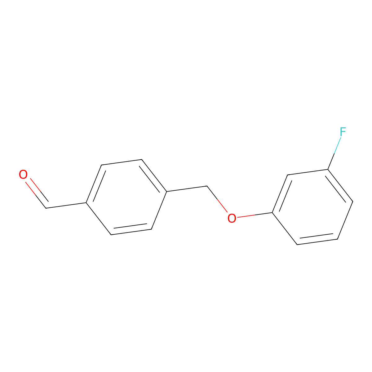 4-((3-Fluorophenoxy)methyl)benzaldehyde molecular structure, CAS 1443302-79-1