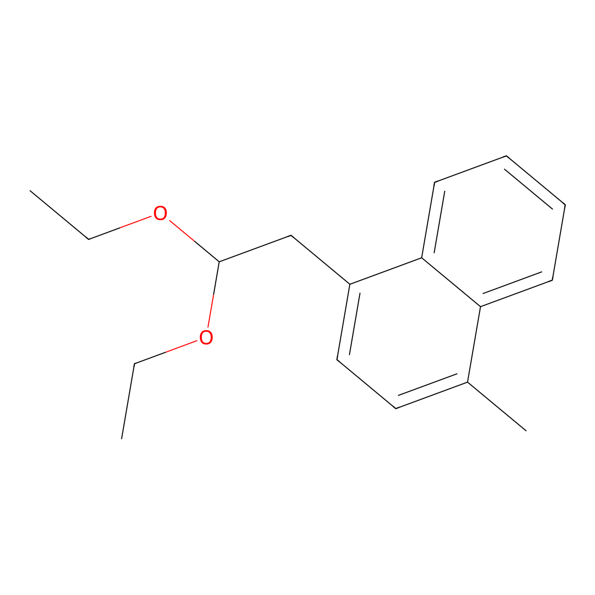 1-(2,2-Diethoxyethyl)-4-methylnaphthalene molecular structure, CAS 1443303-17-0