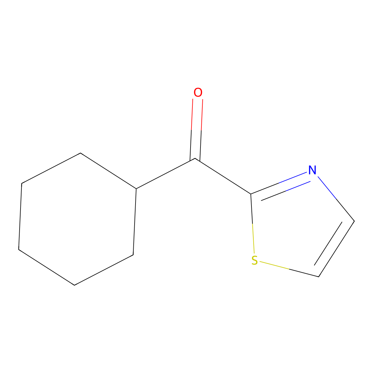Cyclohexyl-thiazol-2-yl-methanone molecular structure, CAS 1443303-49-8