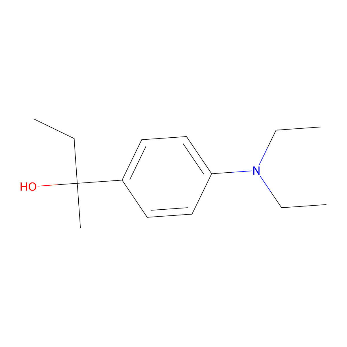 2-[4-(Diethylamino)phenyl]-2-butanol molecular structure, CAS 1443304-71-9