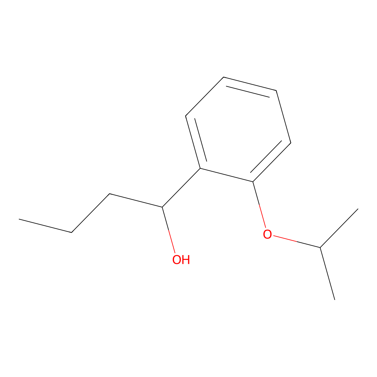 1-(2-iso-Propoxyphenyl)-1-butanol molecular structure, CAS 1443307-19-4