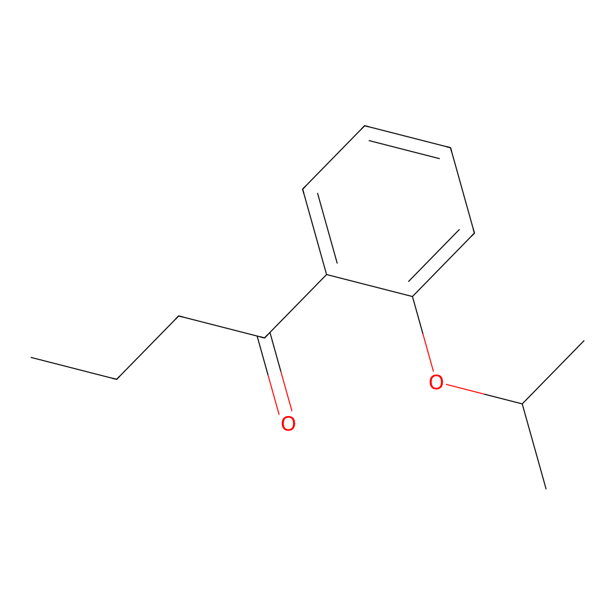 2'-iso-Propoxybutyrophenone molecular structure, CAS 1443307-39-8