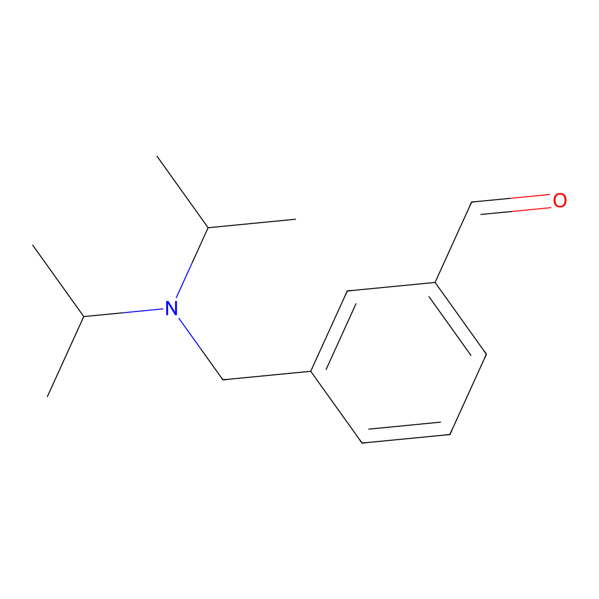 3-((Diisopropylamino)methyl)benzaldehyde molecular structure, CAS 1443307-62-7