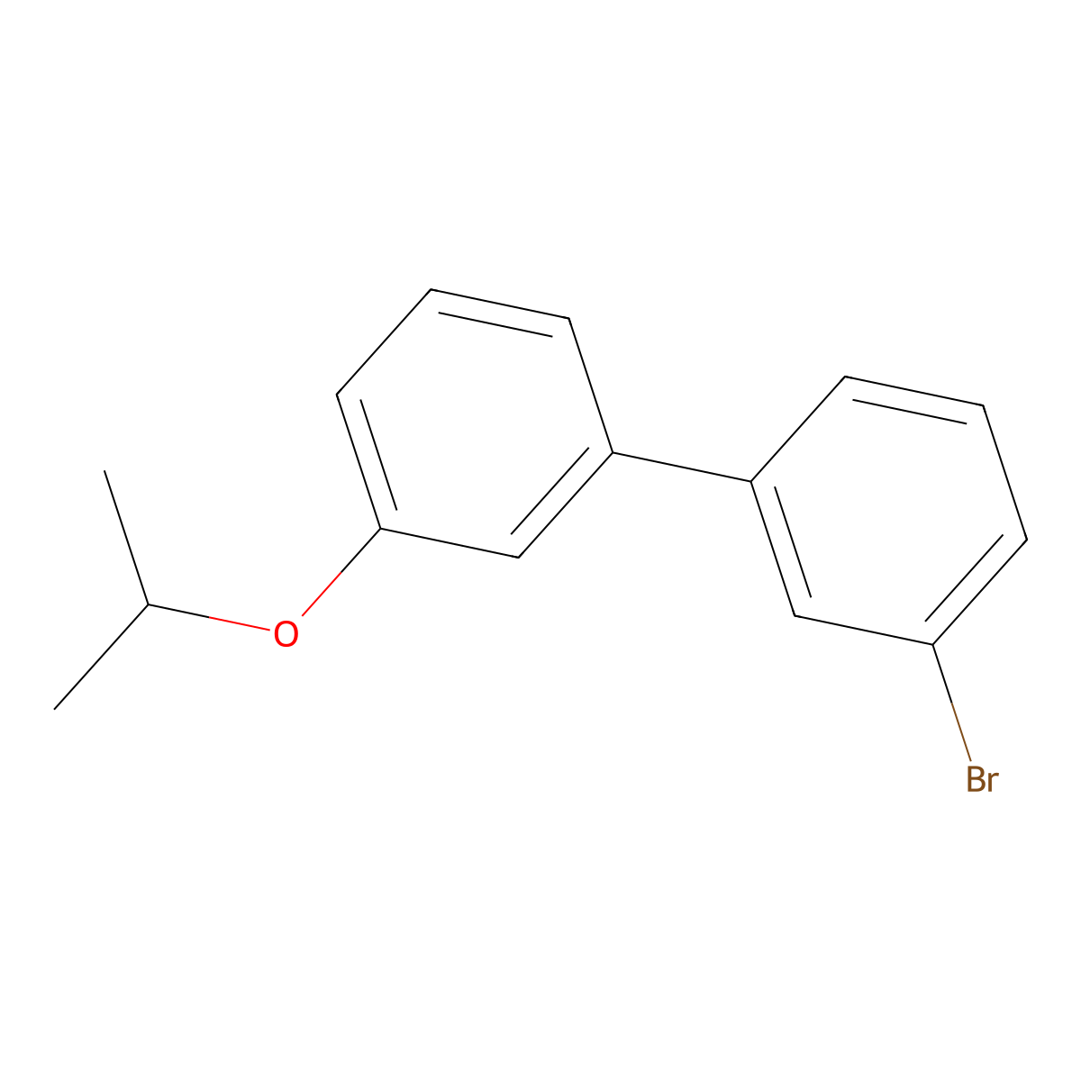 3-Bromo-3'-iso-propoxybiphenyl molecular structure, CAS 1443310-43-7
