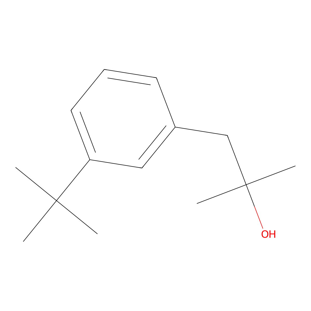 1-(3-tert-Butylphenyl)-2-methyl-2-propanol molecular structure, CAS 1443321-17-2