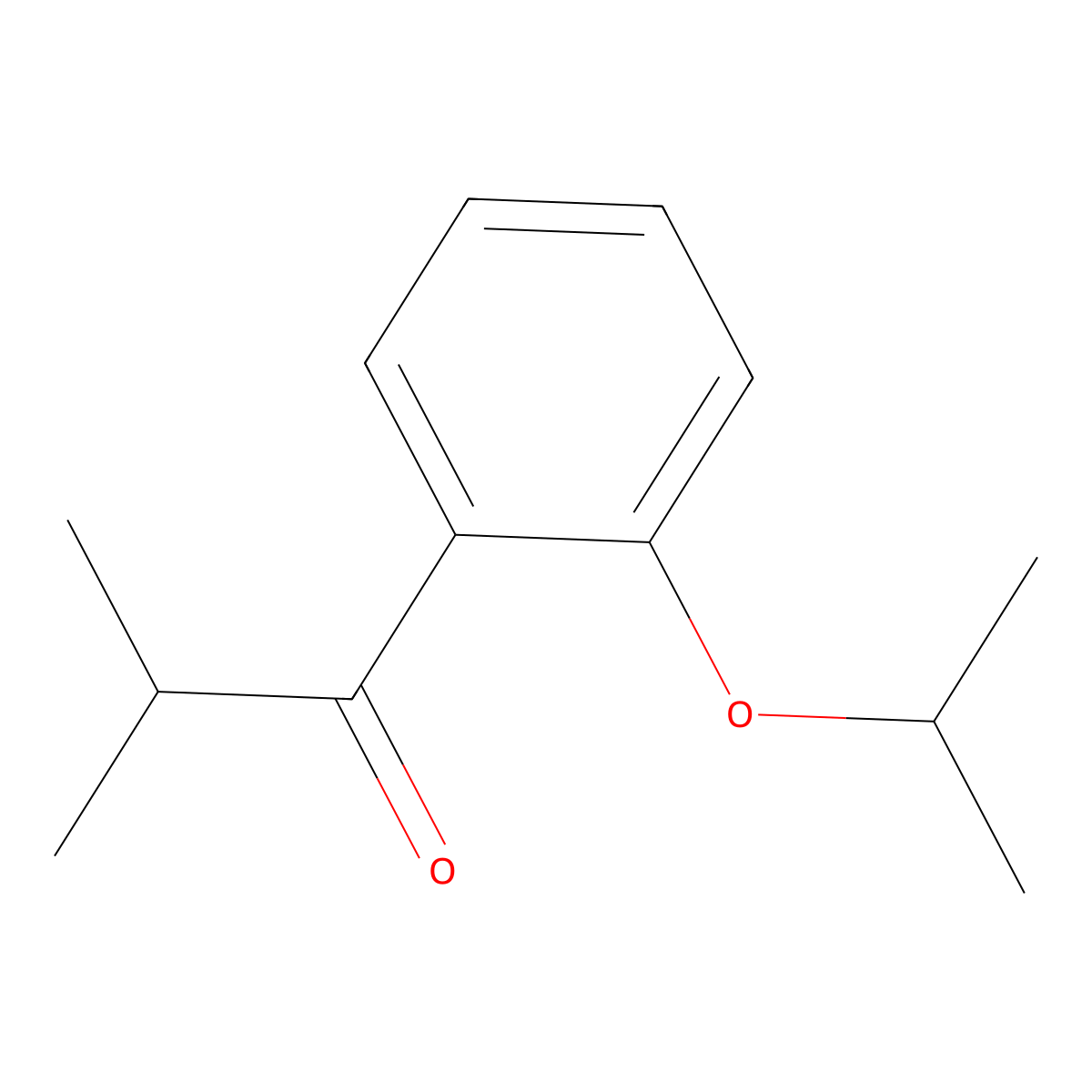 2'-iso-Propoxy-2-methylpropiophenone molecular structure, CAS 1443325-08-3