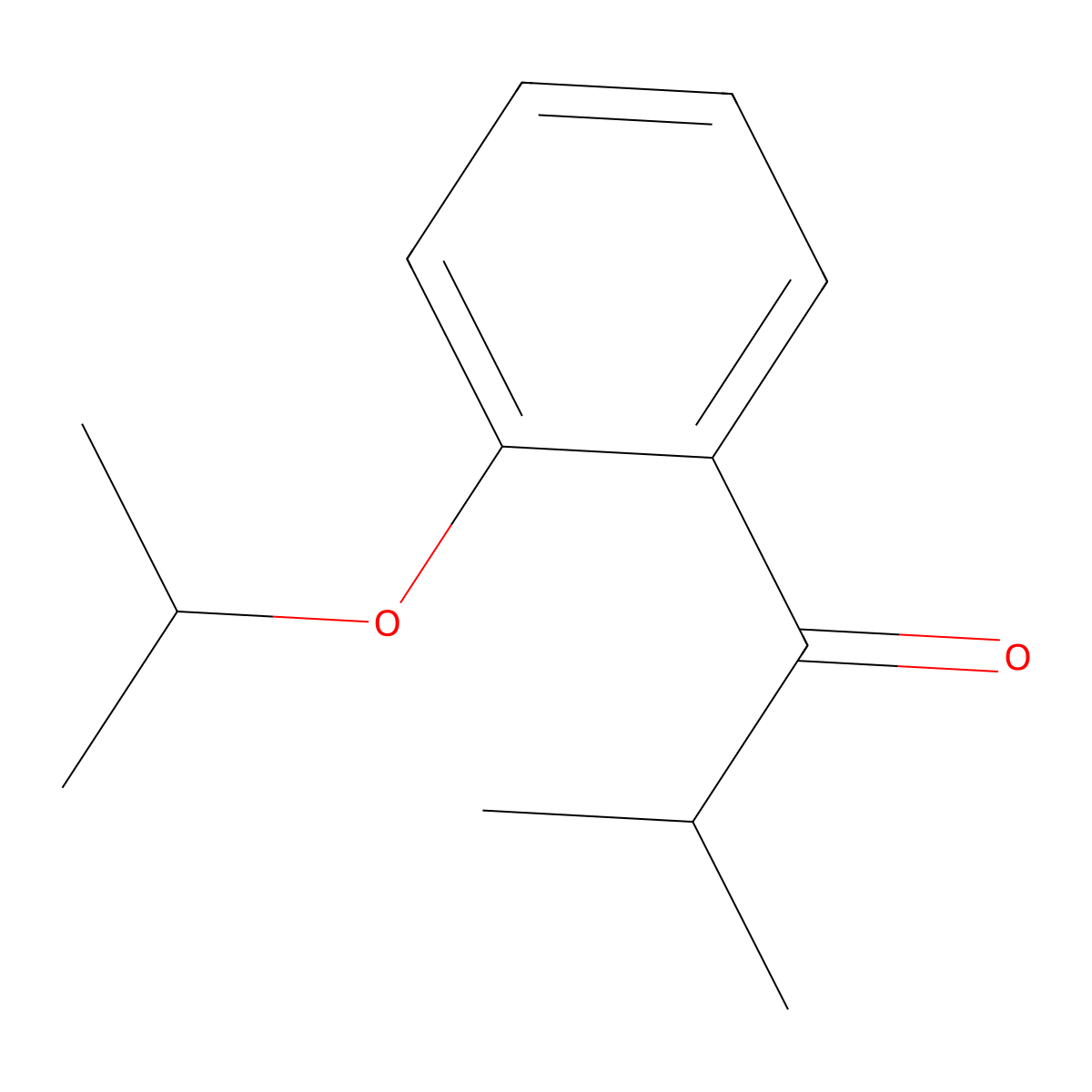 2'-iso-Propoxy-2-methylpropiophenone molecular structure, CAS 1443325-08-3