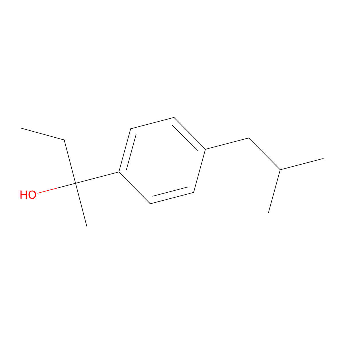 2-(4-iso-Butylphenyl)-2-butanol molecular structure, CAS 1443326-79-1