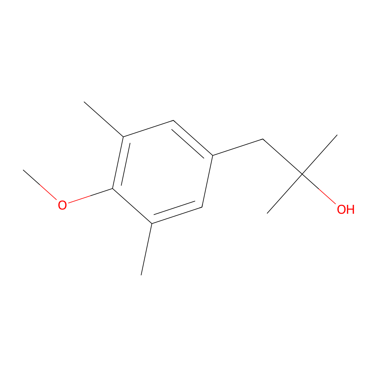1-(3,5-Dimethyl-4-methoxyphenyl)-2-methyl-2-propanol molecular structure, CAS 1443327-08-9