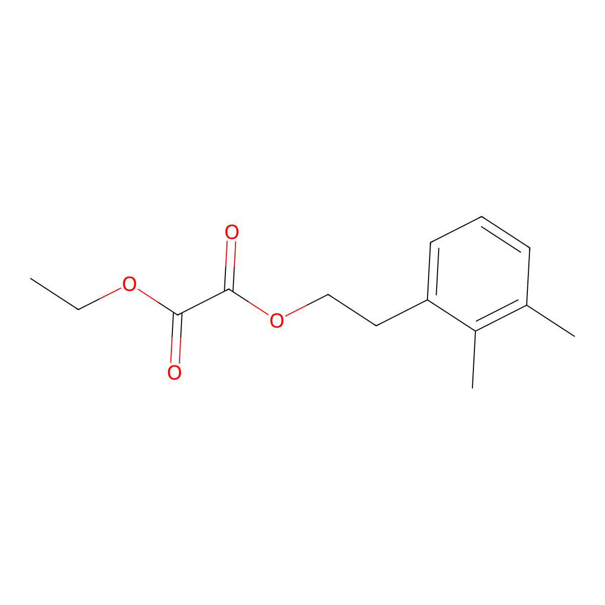 O1-[2-(2,3-Dimethylphenyl)ethyl] O2-ethyl oxalate molecular structure, CAS 1443335-44-1