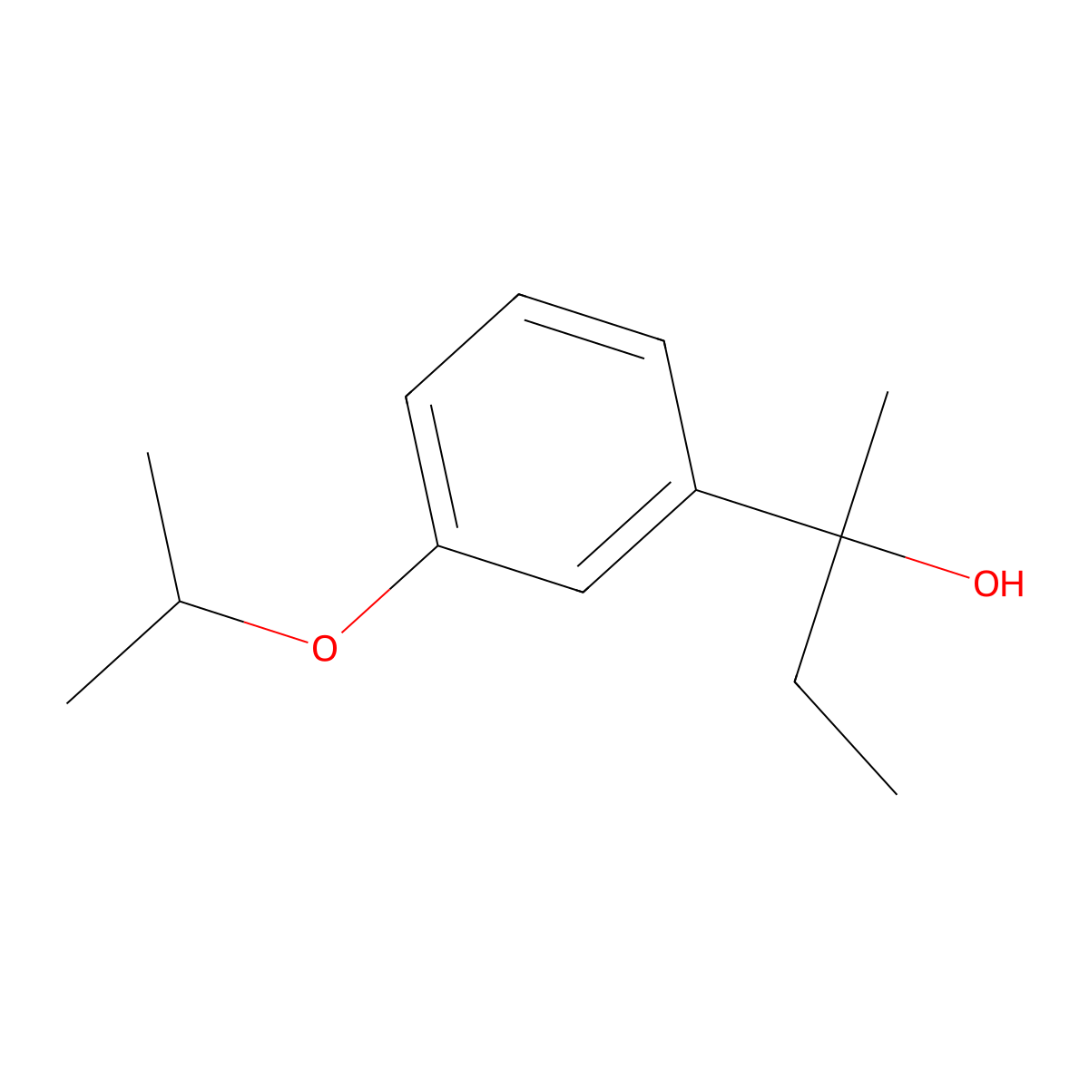 2-(3-Isopropoxyphenyl)butan-2-ol molecular structure, CAS 1443337-70-9