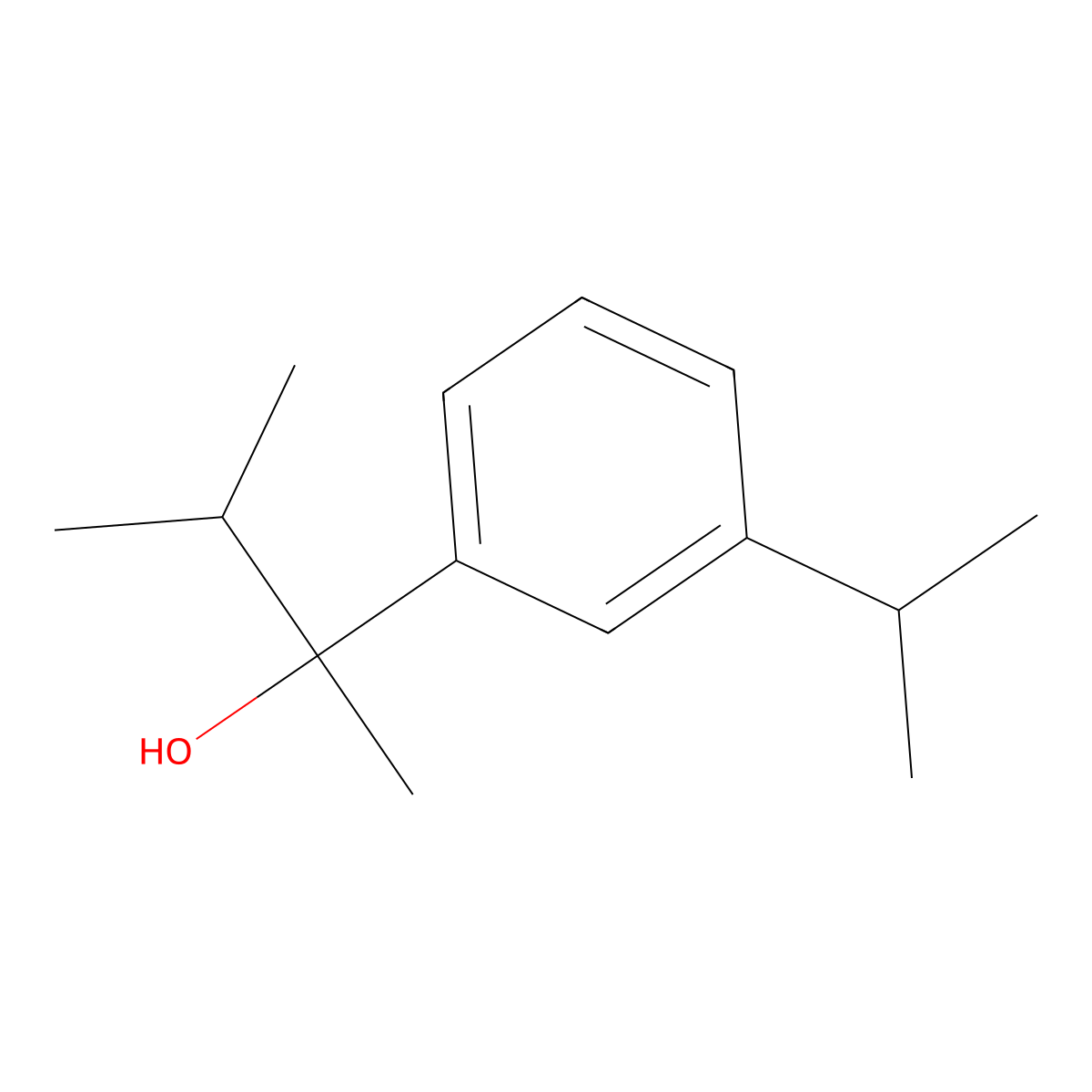 2-(3-Isopropylphenyl)-3-methylbutan-2-ol molecular structure, CAS 1443338-06-4