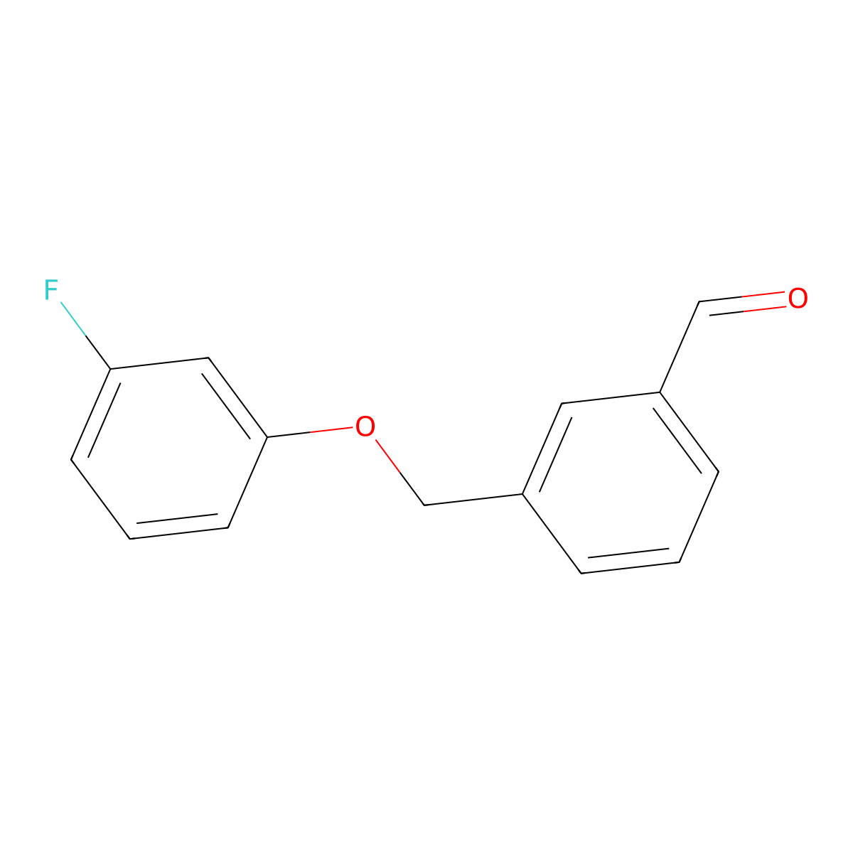 3-((3-Fluorophenoxy)methyl)benzaldehyde molecular structure, CAS 1443339-55-6