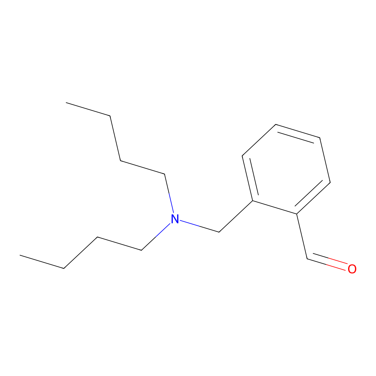 2-((Dibutylamino)methyl)benzaldehyde molecular structure, CAS 1443340-55-3