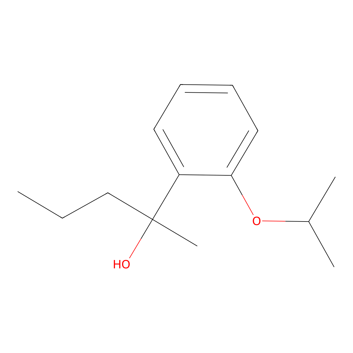 2-(2-iso-Propoxyphenyl)-2-pentanol molecular structure, CAS 1443340-94-0