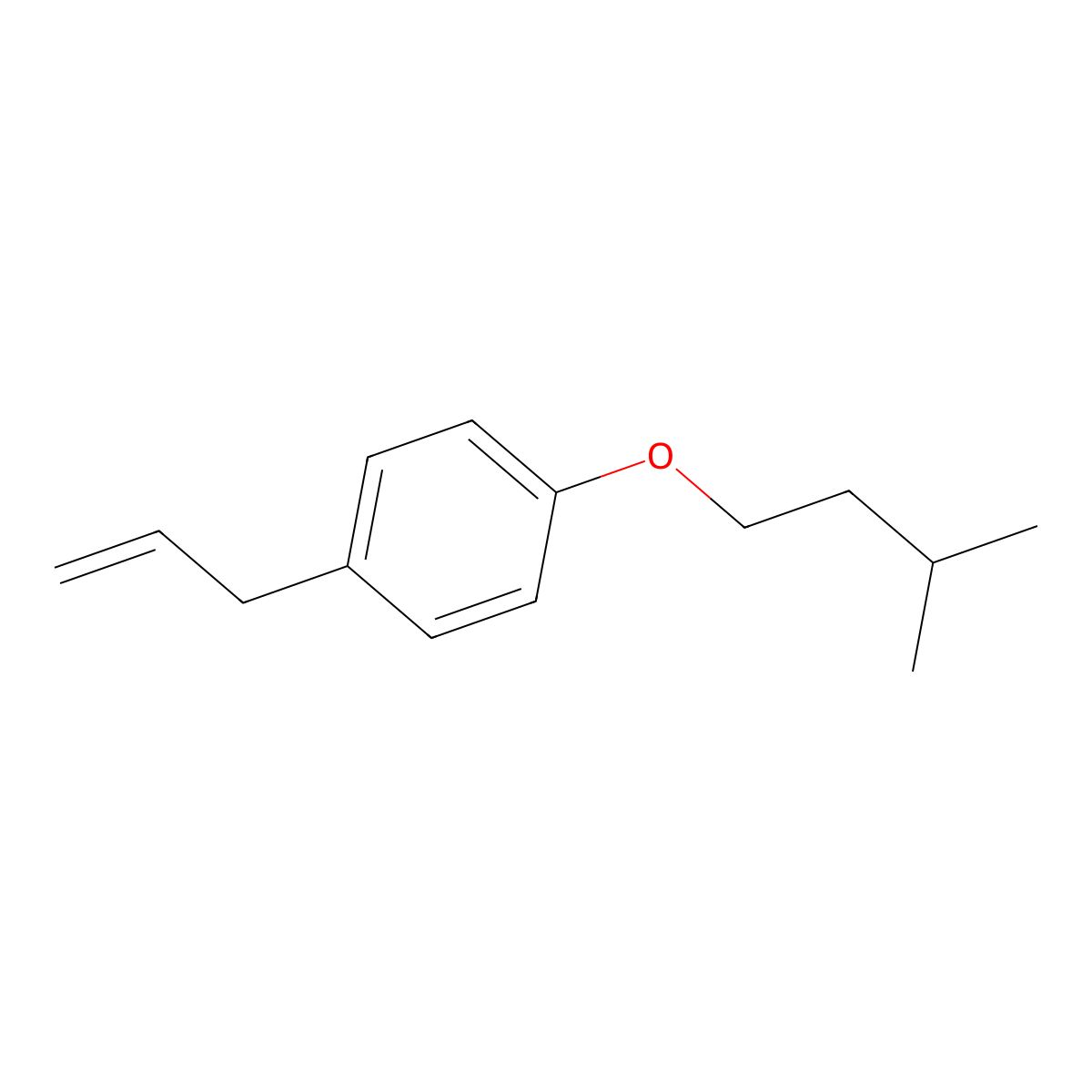 3-(4-iso-Pentoxyphenyl)-1-propene molecular structure, CAS 1443341-81-8