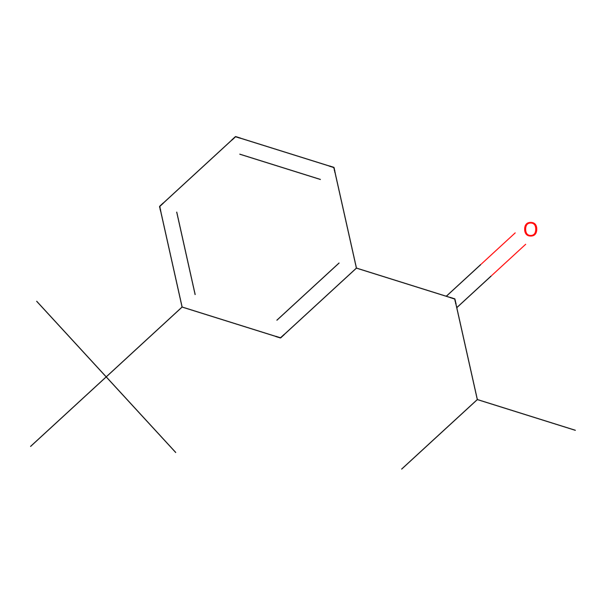 3'-tert-Butyl-2-methylpropiophenone molecular structure, CAS 1443342-30-0