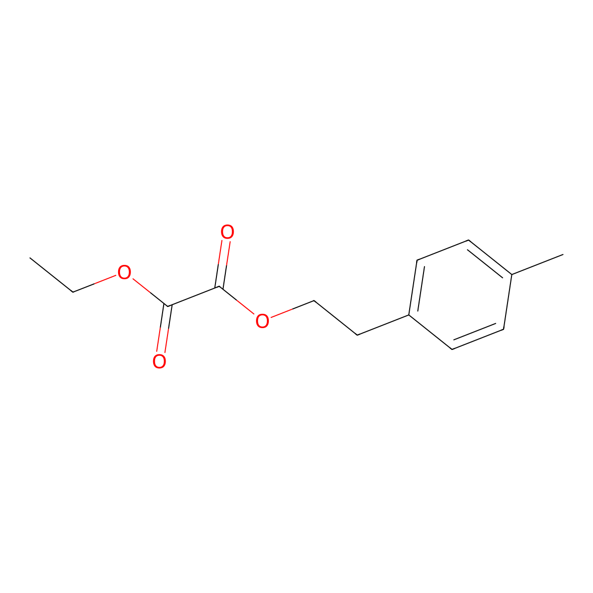 O2-Ethyl O1-[2-(p-tolyl)ethyl] oxalate molecular structure, CAS 1443343-62-1