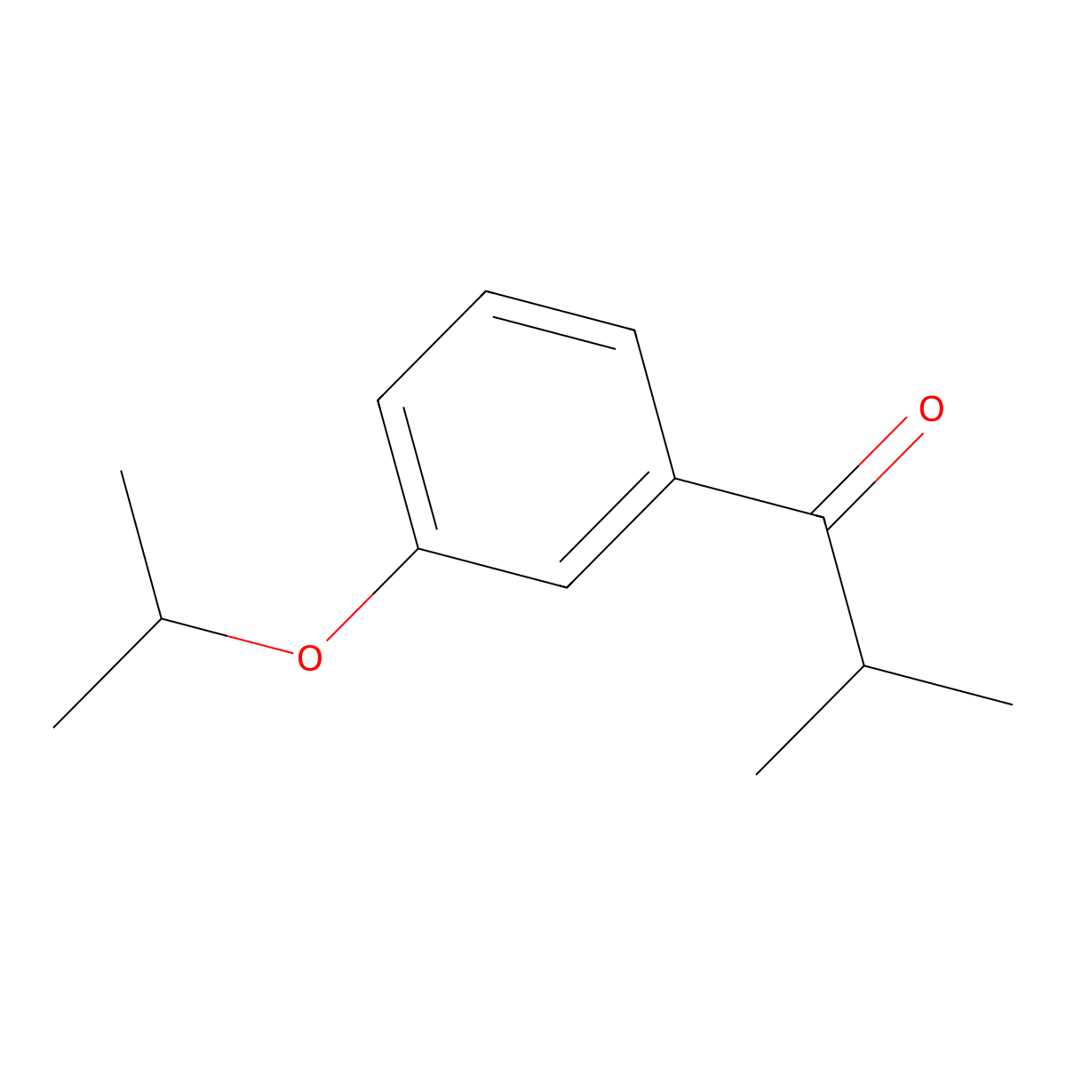 1-(3-Isopropoxyphenyl)-2-methylpropan-1-one molecular structure, CAS 1443345-25-2
