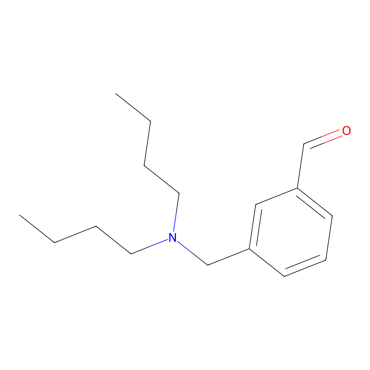 3-((Dibutylamino)methyl)benzaldehyde molecular structure, CAS 1443346-66-4