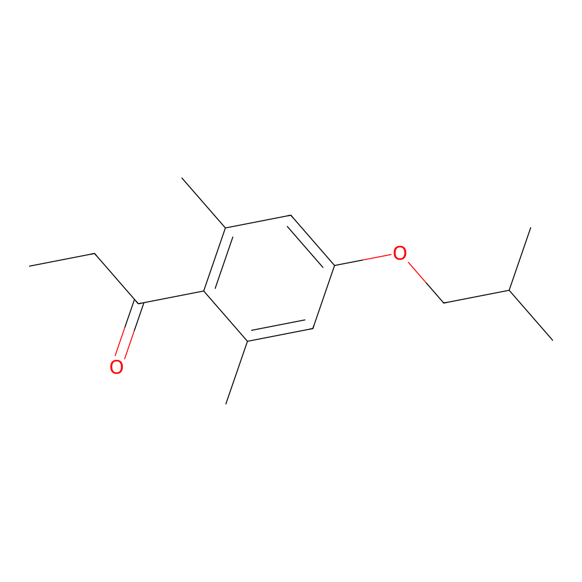 1-(4-Isobutoxy-2,6-dimethylphenyl)propan-1-one molecular structure, CAS 1443348-23-9